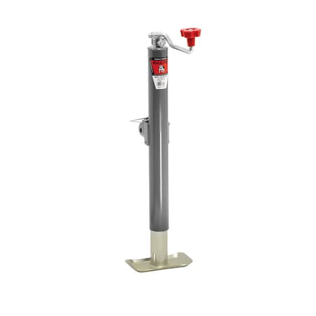 Draw-Tite TRAILER JACK SWIVEL TOPWIND 15IN TRAVEL WEL-ON TUBULAR MOUNT 5,000LB C 178151